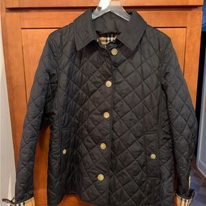 Burberry Black Quilted Jacket